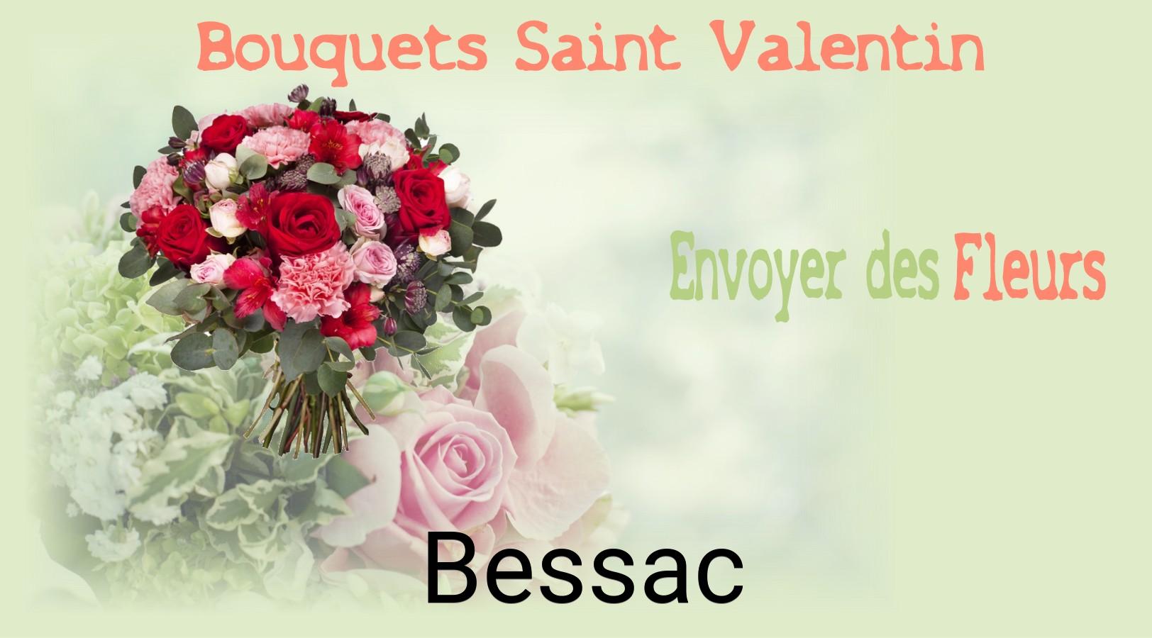 Roses de Saint-Valentin livrées à Bessac